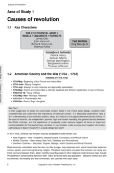 ATAR NOTES VCE HISTORY REVOLUTIONS UNITS 3&4 NOTES 2E (2024 - 2025)