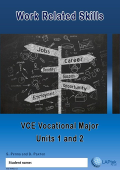 WORK RELATED SKILLS VCE VOCATIONAL MAJOR UNITS 1&2 WORKBOOK (PENNA) Cover
