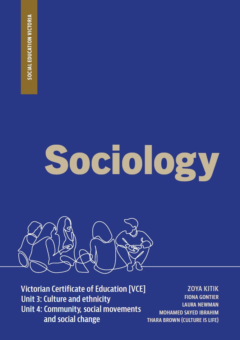 SOCIOLOGY VCE UNITS 3 AND 4 STUDENT BOOK 1E Cover