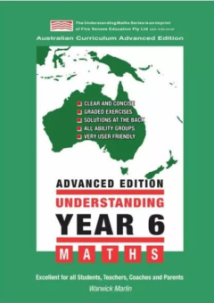 UNDERSTANDING YEAR 6 MATHS ADVANCED: AUSTRALIAN CURRICULUM EDITION Cover