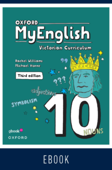 OXFORD MYENGLISH 10 VICTORIAN CURRICULUM OBOOK PRO 3E (eBook Only) Cover