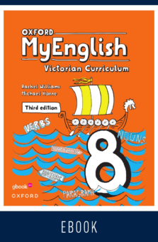 OXFORD MYENGLISH 8 VICTORIAN CURRICULUM STUDENT OBOOK/ASSESS 3E (eBook Only) Cover
