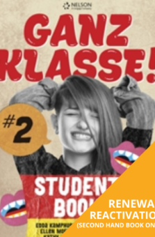 GANZ KLASSE! 2 STUDENT BOOK REACTIVATION (Reactivation) Cover