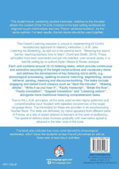 FRENCH SENTENCE BUILDERS: BEGINNER TO PRE-INTERMEDIATE LISTENING: STUDENT BOOK
