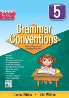 GRAMMAR CONVENTIONS: BOOK 5 4E Cover