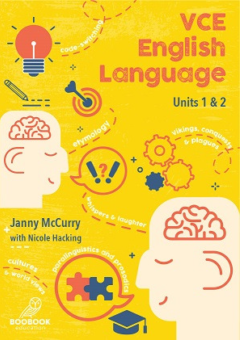 VCE ENGLISH LANGUAGE VCE UNITS 1&2 Cover