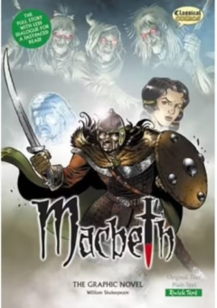 CLASSICAL COMICS QUICK TEXT: MACBETH Cover