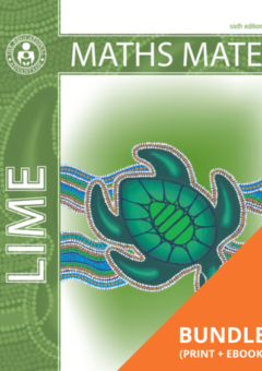 MATHS MATE 10 AC STUDENT PAD 6E (LIME) PRINT + EBOOK Cover