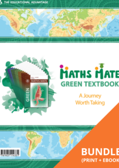MATHS MATE GREEN TEXTBOOK: YEAR 8 PRINT + EBOOK Cover