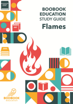 FLAMES: BOOBOOK EDUCATION STUDY GUIDE Cover
