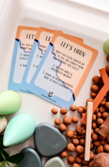 YARNING CARDS FOR KIDS
