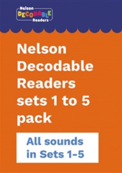 NELSON DECODABLE READERS SETS 1 TO 5 PACK X 100 Cover