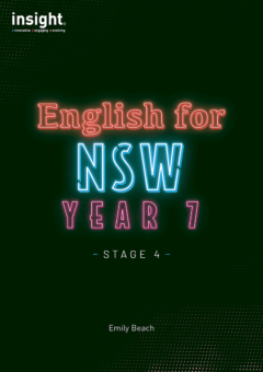 INSIGHT ENGLISH FOR NSW YEAR 7 STAGE 4 STUDENT WORKBOOK Cover