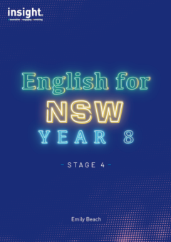 INSIGHT ENGLISH FOR NSW YEAR 8 STAGE 4 STUDENT WORKBOOK Cover