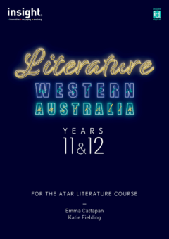 INSIGHT LITERATURE FOR WESTERN AUSTRALIA YEARS 11&12 PRINT + EBOOK Cover