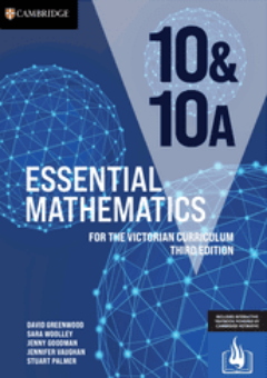 CAMBRIDGE ESSENTIAL MATHEMATICS FOR THE VICTORIAN CURRICULUM YEAR 10&10A TEXTBOOK + EBOOK 3E Cover