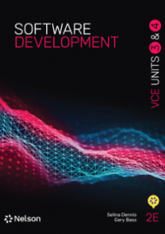 NELSON SOFTWARE DEVELOPMENT VCE UNITS 3&4 + MINDTAP 2E Cover