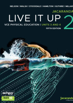 JACARANDA LIVE IT UP 2 VCE PHYSICAL EDUCATION UNITS 3&4 PRINT & LEARNON EBOOK 5E Cover