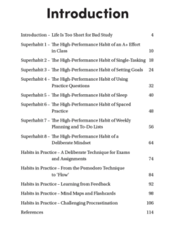 STUDY SKILLS FOR AMBITIOUS SENIOR STUDENTS
