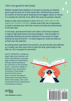 STUDY SKILLS FOR AMBITIOUS SENIOR STUDENTS