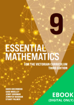 CAMBRIDGE ESSENTIAL MATHEMATICS FOR THE VICTORIAN CURRICULUM YEAR 9 EBOOK 3E (eBook only) Cover