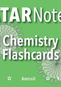ATAR NOTES QCE CHEMISTRY UNITS 3&4 FLASHCARDS Cover