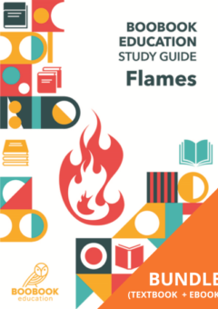 FLAMES: BOOBOOK EDUCATION STUDY GUIDE PRINT + EBOOK Cover