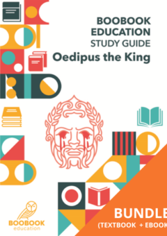 OEDIPUS THE KING: BOOBOOK EDUCATION STUDY GUIDE PRINT + EBOOK Cover