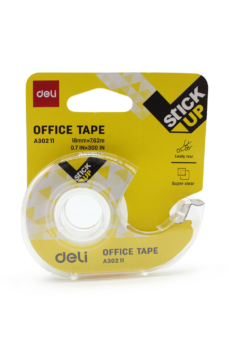 TAPE TRANSPARENT CLEAR 18MM x 7M WITH DISPENSER Cover