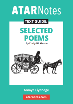 ATAR NOTES TEXT GUIDE: SELECTED POEMS BY EMILY DICKINSON Cover