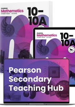 PEARSON MATHEMATICS 10-10A VIC 2.0 STUDENT BOOK + EBOOK Cover