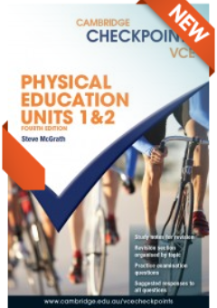 CAMBRIDGE CHECKPOINTS VCE PHYSICAL EDUCATION UNITS 1&2 4E Cover