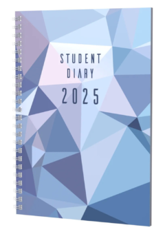 COLLINS A5 STUDENT SPIRAL DIARY WEEK TO WEEK 2025 Cover