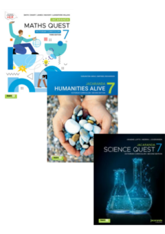 JACARANDA YEAR 7 HUMANITIES VALUE BUNDLE VICTORIAN CURRICULUM Cover