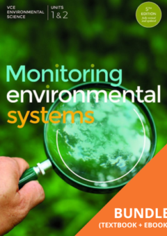MONITORING ENVIRONMENTAL SYSTEMS VCE UNITS 1&2 5E PRINT + EBOOK Cover