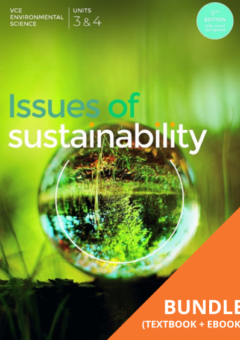 ISSUES OF SUSTAINABILITY VCE UNITS 3&4 5E PRINT + EBOOK Cover