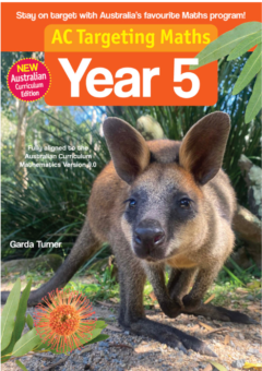 TARGETING MATHS AUSTRALIAN CURRICULUM EDITION YEAR 5 STUDENT BOOK Cover