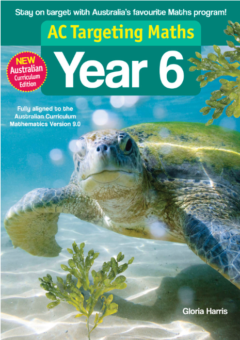 TARGETING MATHS AUSTRALIAN CURRICULUM EDITION YEAR 6 STUDENT BOOK Cover