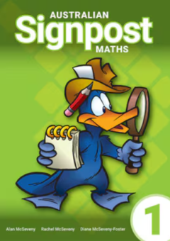AUSTRALIAN SIGNPOST MATHS 1 STUDENT ACTIVITY BOOK 4E Cover