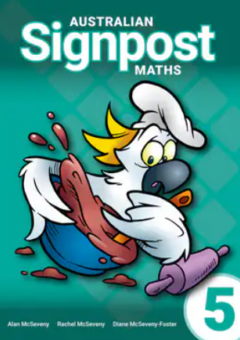 AUSTRALIAN SIGNPOST MATHS 5 STUDENT ACTIVITY BOOK 4E Cover