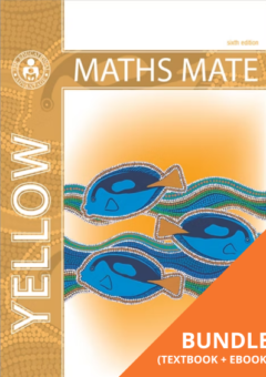 MATHS MATE 5 AC STUDENT PAD 6E (YELLOW) PRINT + EBOOK Cover