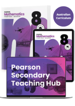 PEARSON MATHEMATICS 8 AC 9.0 STUDENT BOOK + EBOOK 3E Cover
