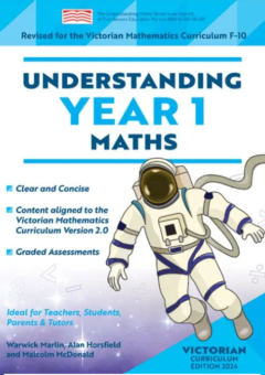 UNDERSTANDING MATHS YEAR 1 (VICTORIAN CURRICULUM EDITION 2025) Cover