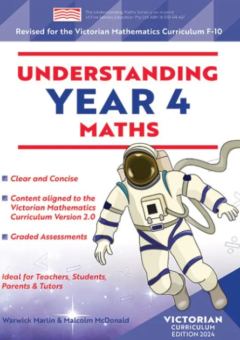 UNDERSTANDING MATHS YEAR 4 (VICTORIAN CURRICULUM EDITION 2025) Cover