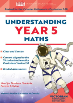 UNDERSTANDING MATHS YEAR 5 (VICTORIAN CURRICULUM EDITION 2025) Cover