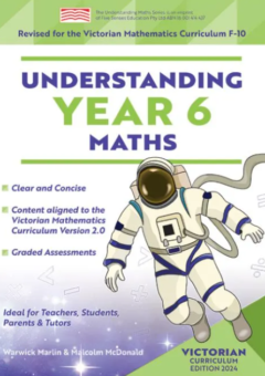 UNDERSTANDING MATHS YEAR 6 (VICTORIAN CURRICULUM EDITION 2025) Cover