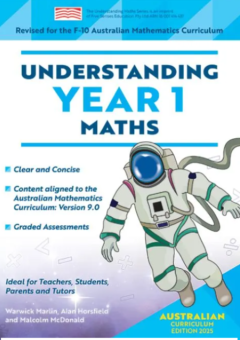 UNDERSTANDING MATHS YEAR 1 (AUSTRALIAN CURRICULUM EDITION 2025) Cover