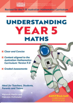 UNDERSTANDING MATHS YEAR 5 (AUSTRALIAN CURRICULUM EDITION 2025) Cover