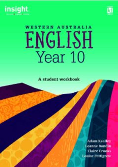 INSIGHT ENGLISH: WESTERN AUSTRALIA YEAR 10 Cover