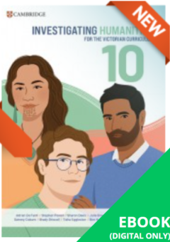 CAMBRIDGE INVESTIGATING HUMANITIES FOR THE VICTORIAN CURRICULUM 10 EBOOK (eBook only) Cover
